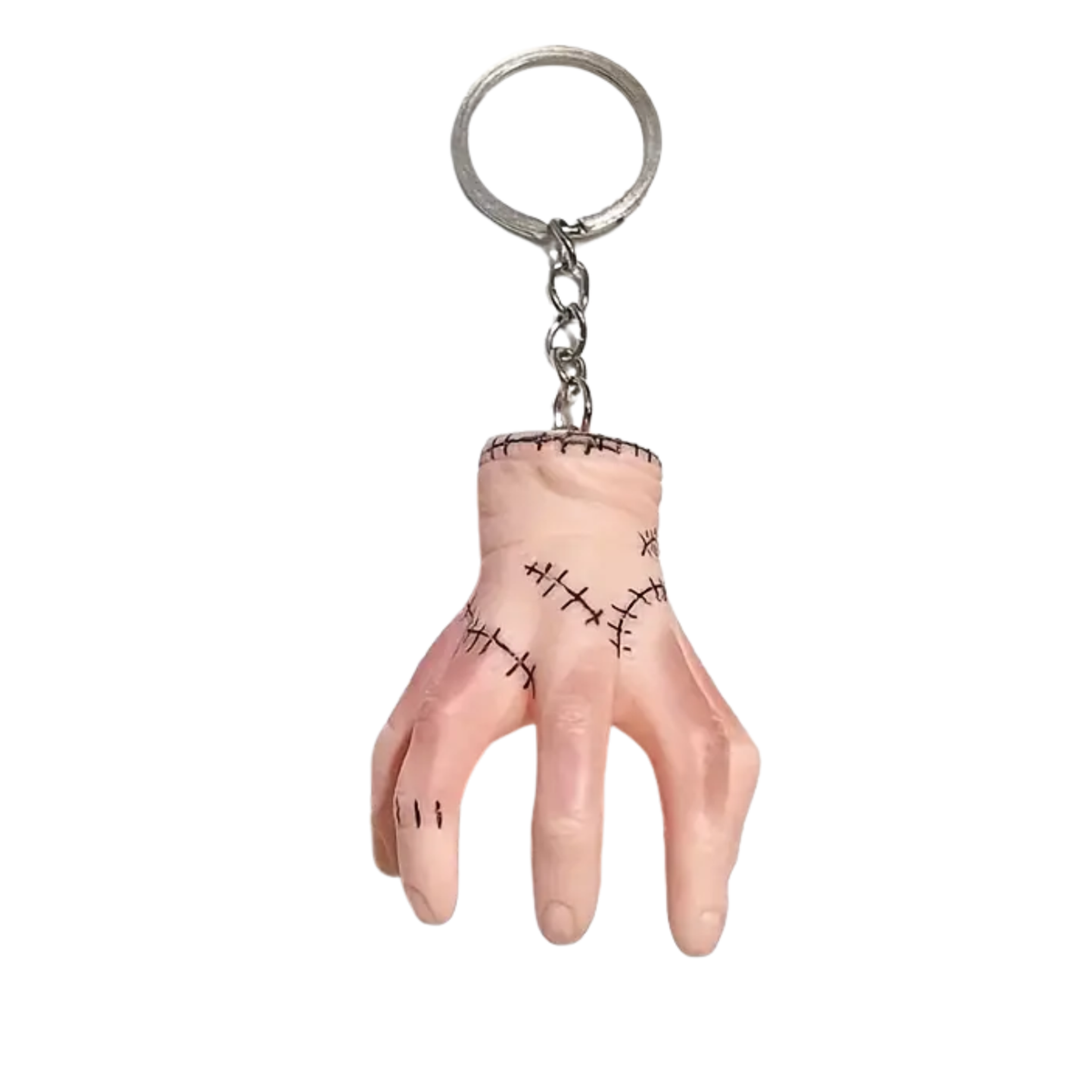 Stitched Hand Horror Keychain