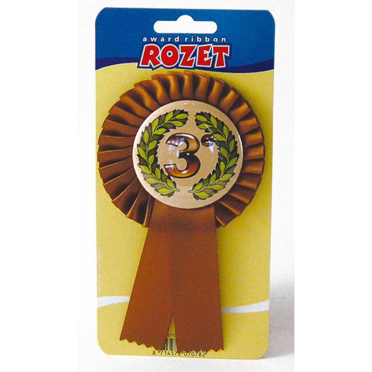 3rd Place Rosette Button - Bronze