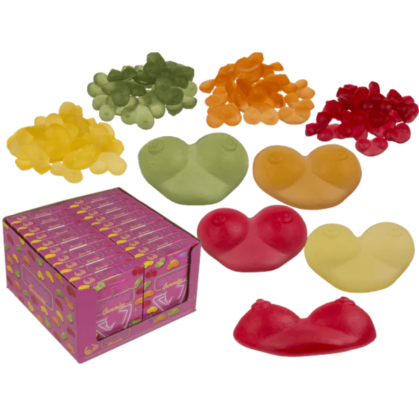 Boobs Fruchtgummis Gemischte Fruchtsorten
