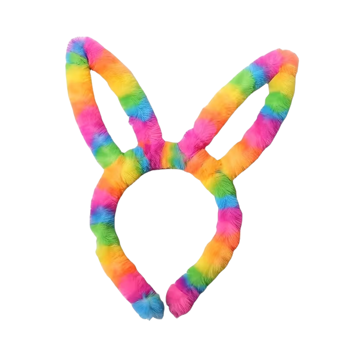 Rainbow Bunny Ears Headband - Pride Costume Tiara