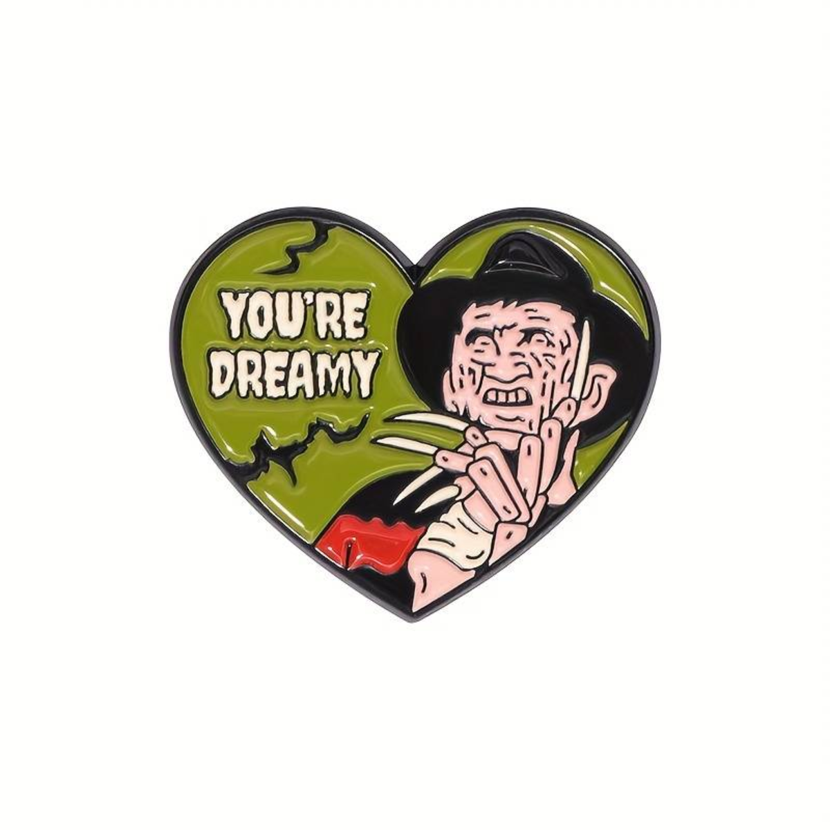 You're Dreamy Horror Heart Enamel Pin