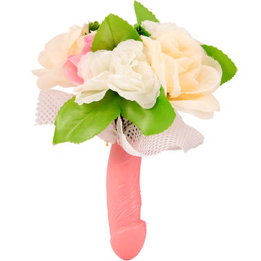 Lucky Penis Wedding Bouquet - Novelty Bridal Flowers