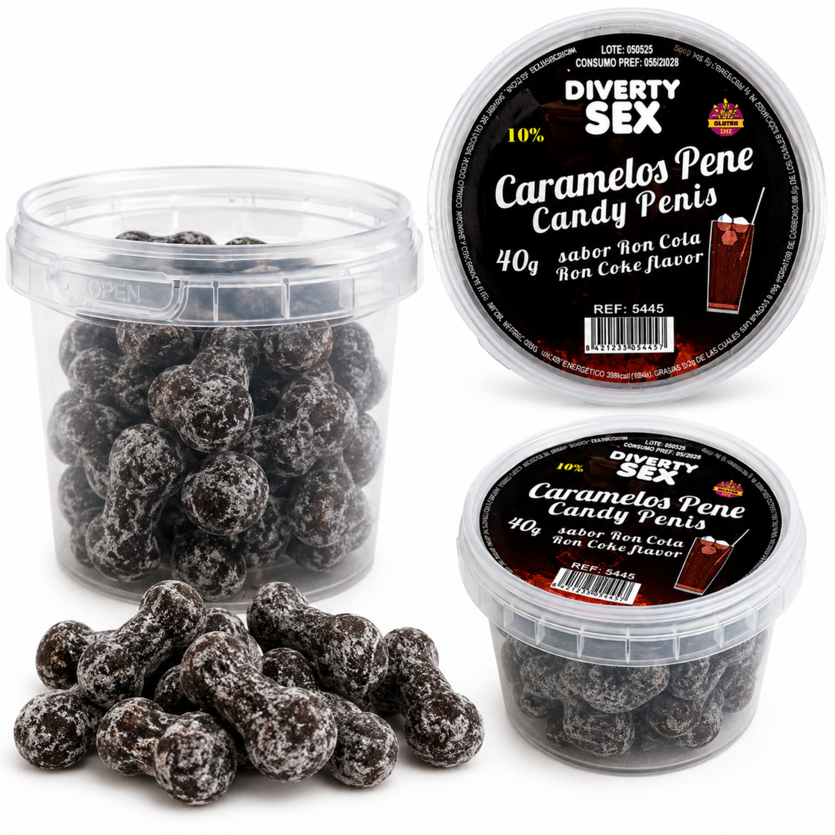 Sexy Penis Candy Hard Rum Cola Flavour 40g