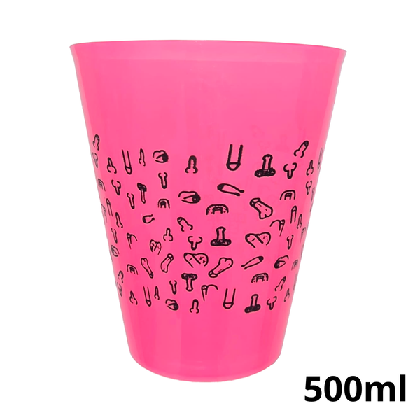 Vaso Dicky Cup rosa 400ml para fiestas