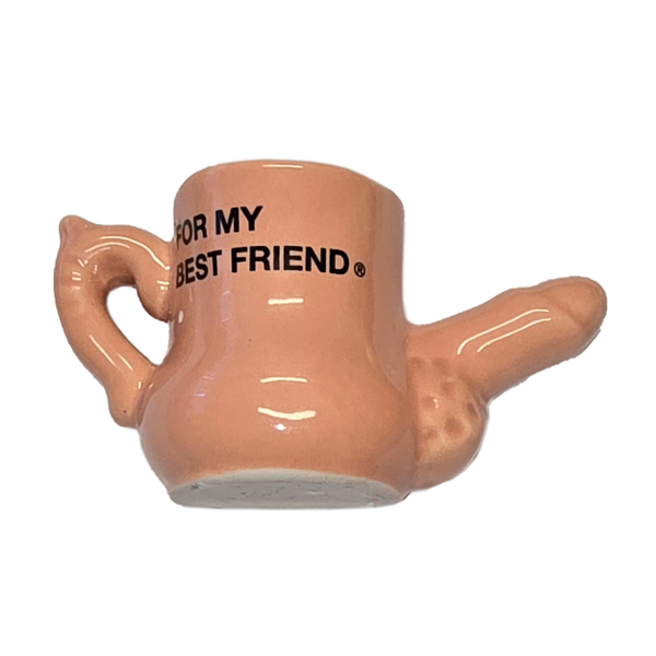 For My Best Friend Taza Cerámica con Forma de Pene Completo