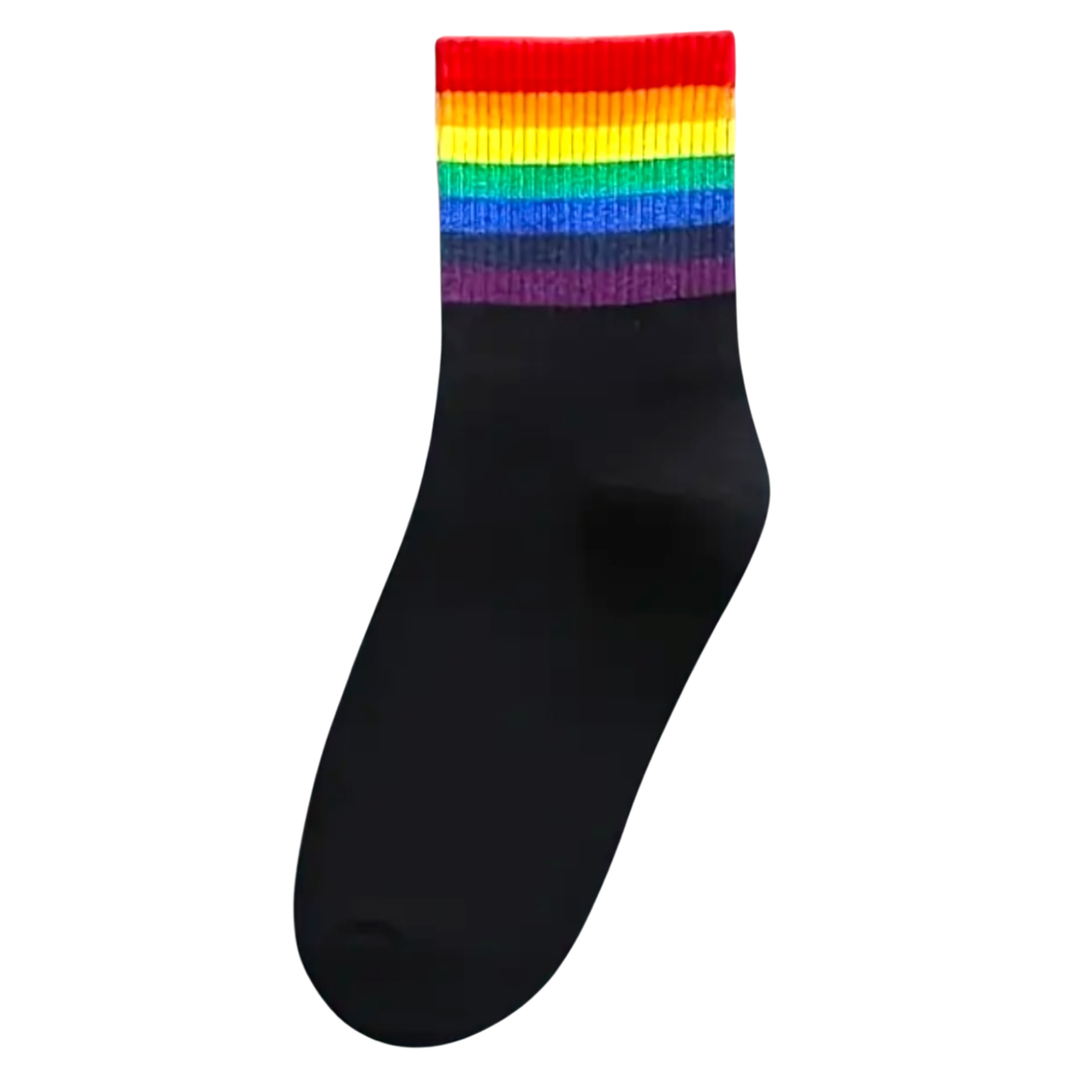 Rainbow Stripe Socks - 6 Pairs - photo 15