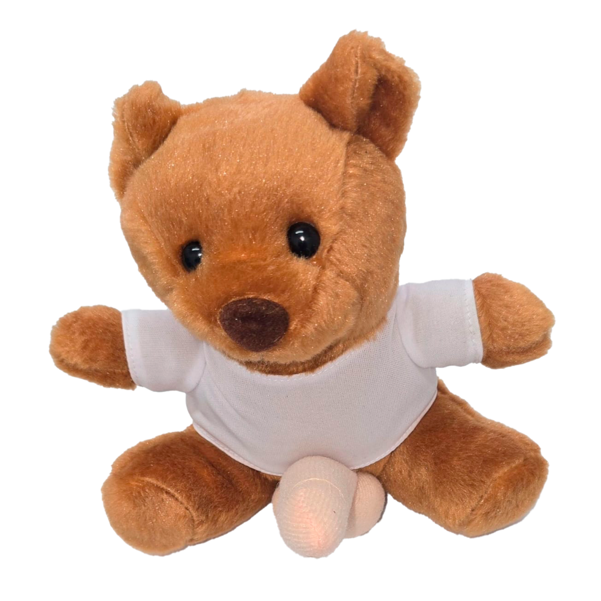 Naughty Teddy Keychain Dark Plush Edition