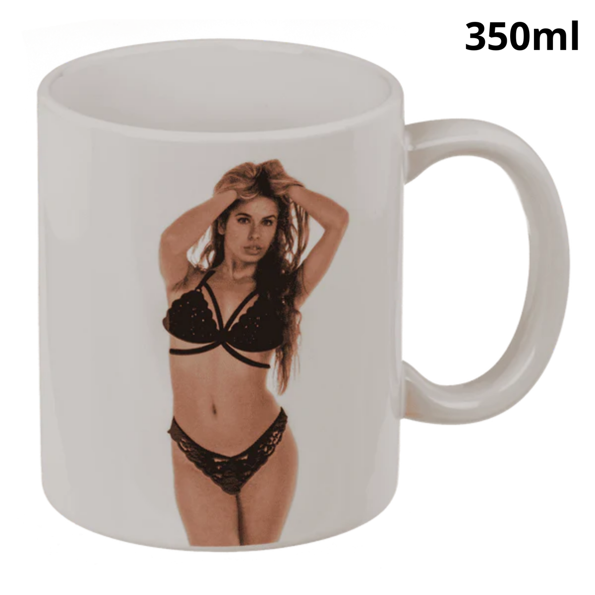 Heat Change Mug Stripper Girl Model 03 - 350ml Ceramic Mug