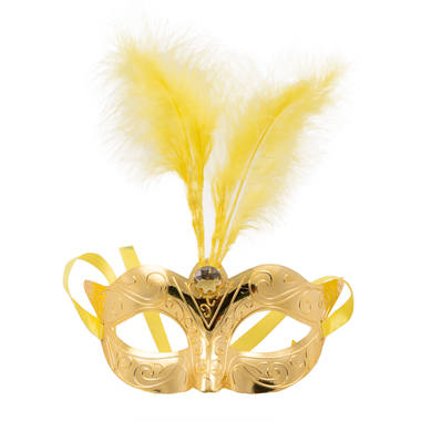Metallic Venetian Eye Mask - Gold or Silver - photo 2