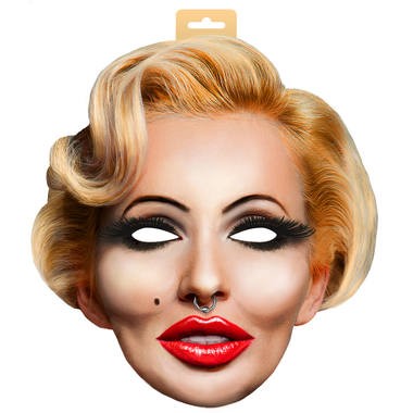 Masque Marilyn Monroe en mousse XXL