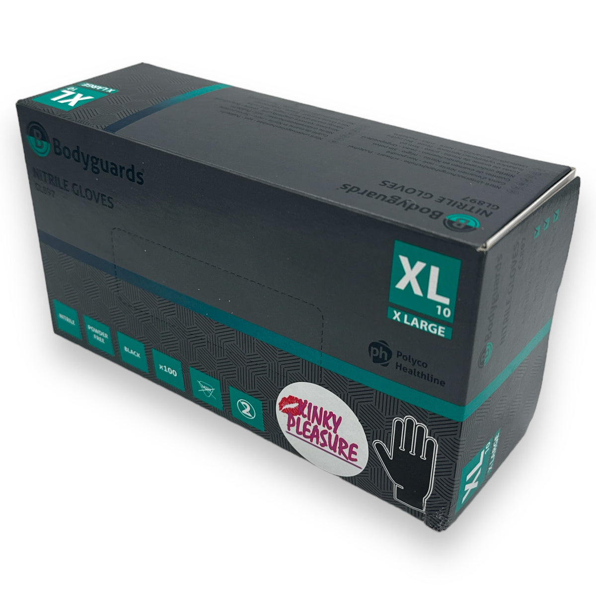 Black Nitrile Gloves Box - 3 Sizes - photo 3