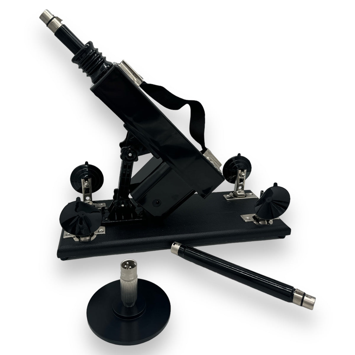 Sex Machine with EU Plug and Attachments, 37x17x15 cm