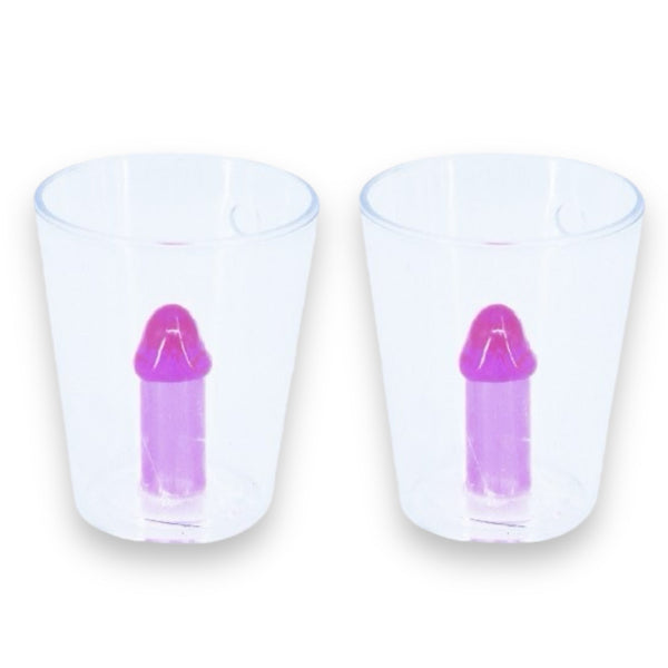 Penis shotglaasjes - set van 2