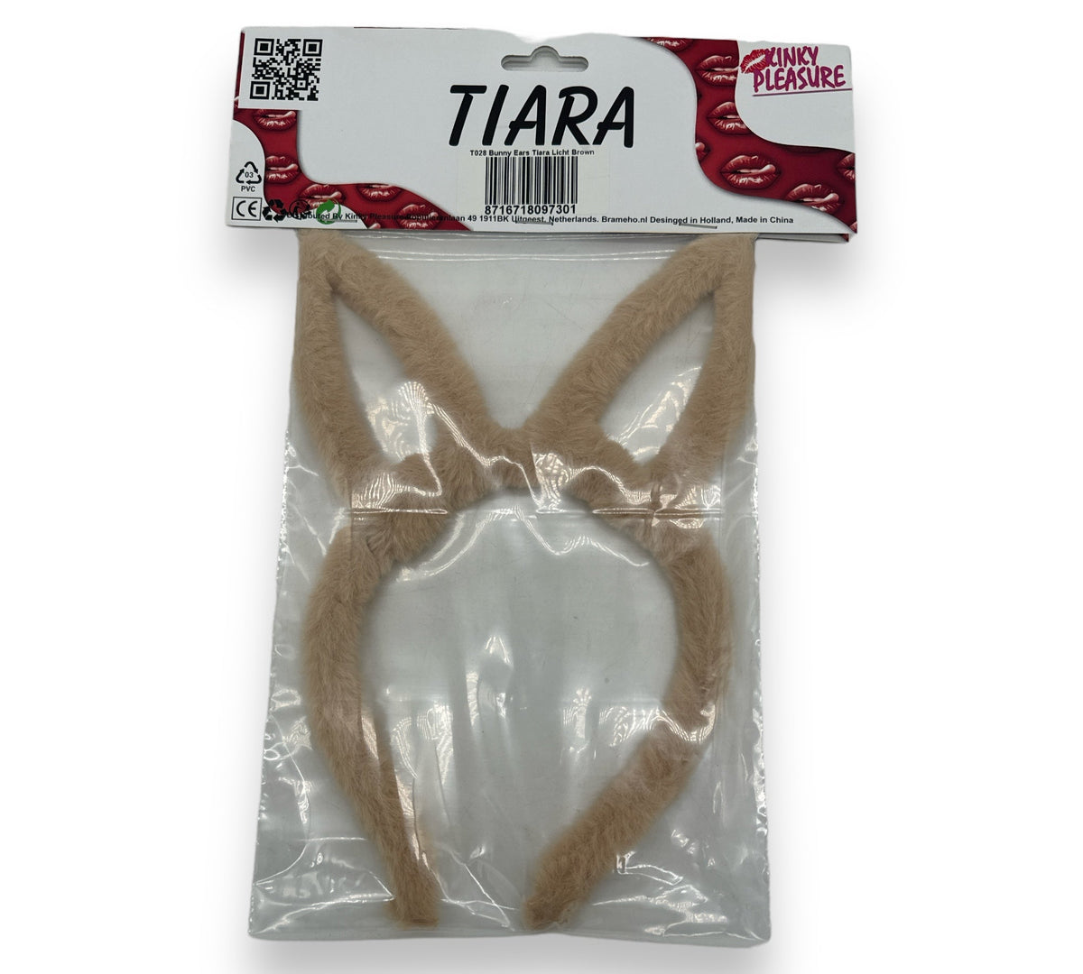 Bunny Ears Tiara, Light Brown or Light Beige - photo 2