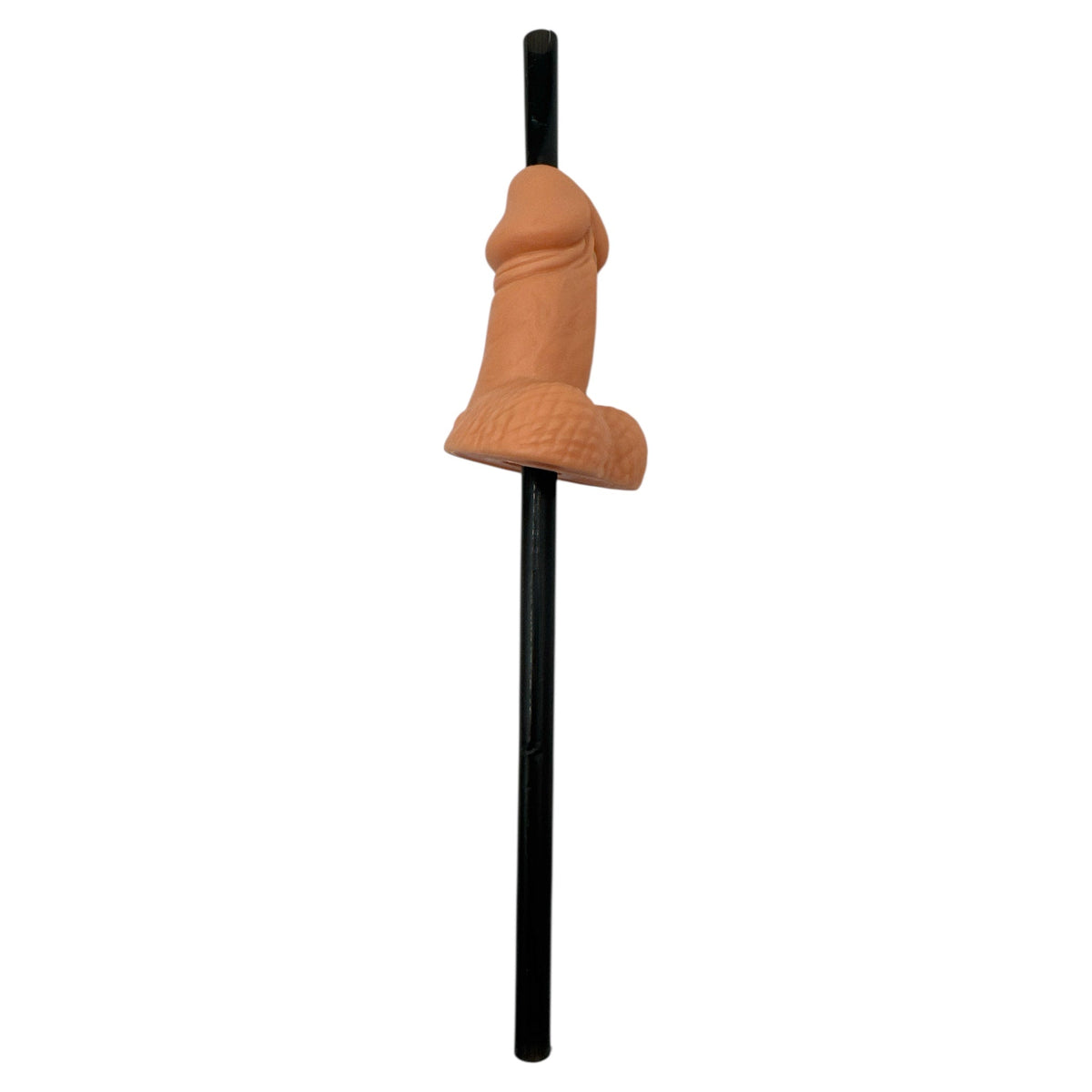 Novelty Penis Straw White 25cm