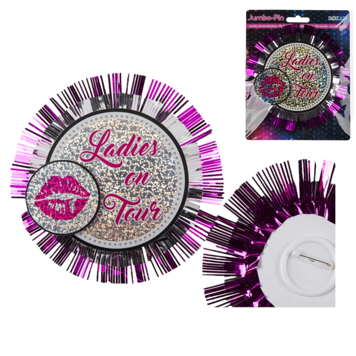 XXL Ladies On Tour Bachelorette Button 13.5 cm