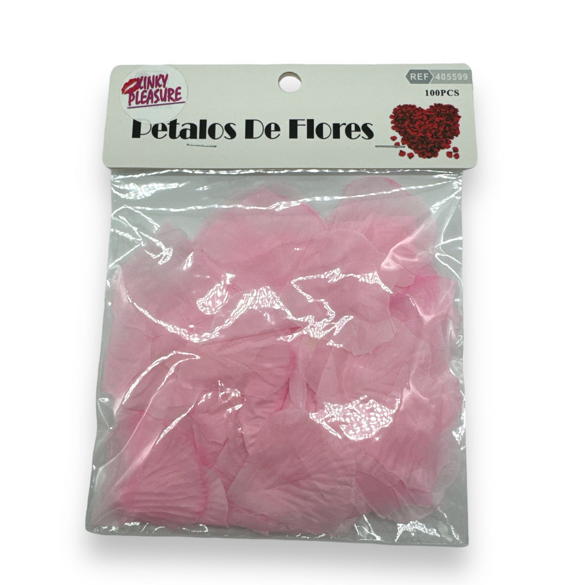 Decorative Rose Petals - 100 Pieces - Pink or Blue