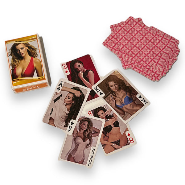 Sexy hot meisjes speelkaarten - Model 6013