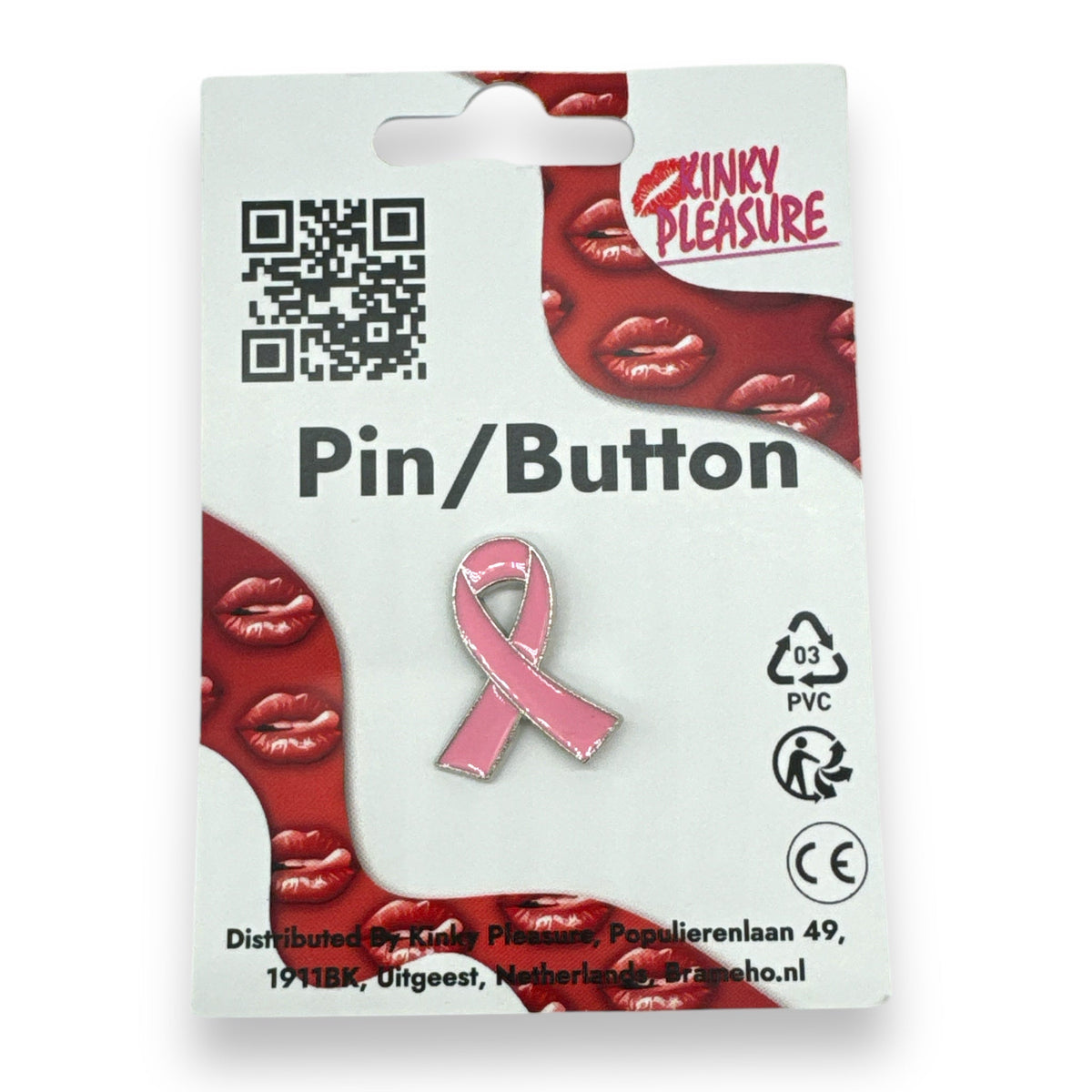 Pink Ribbon Breast Cancer Awareness Pin - photo 2