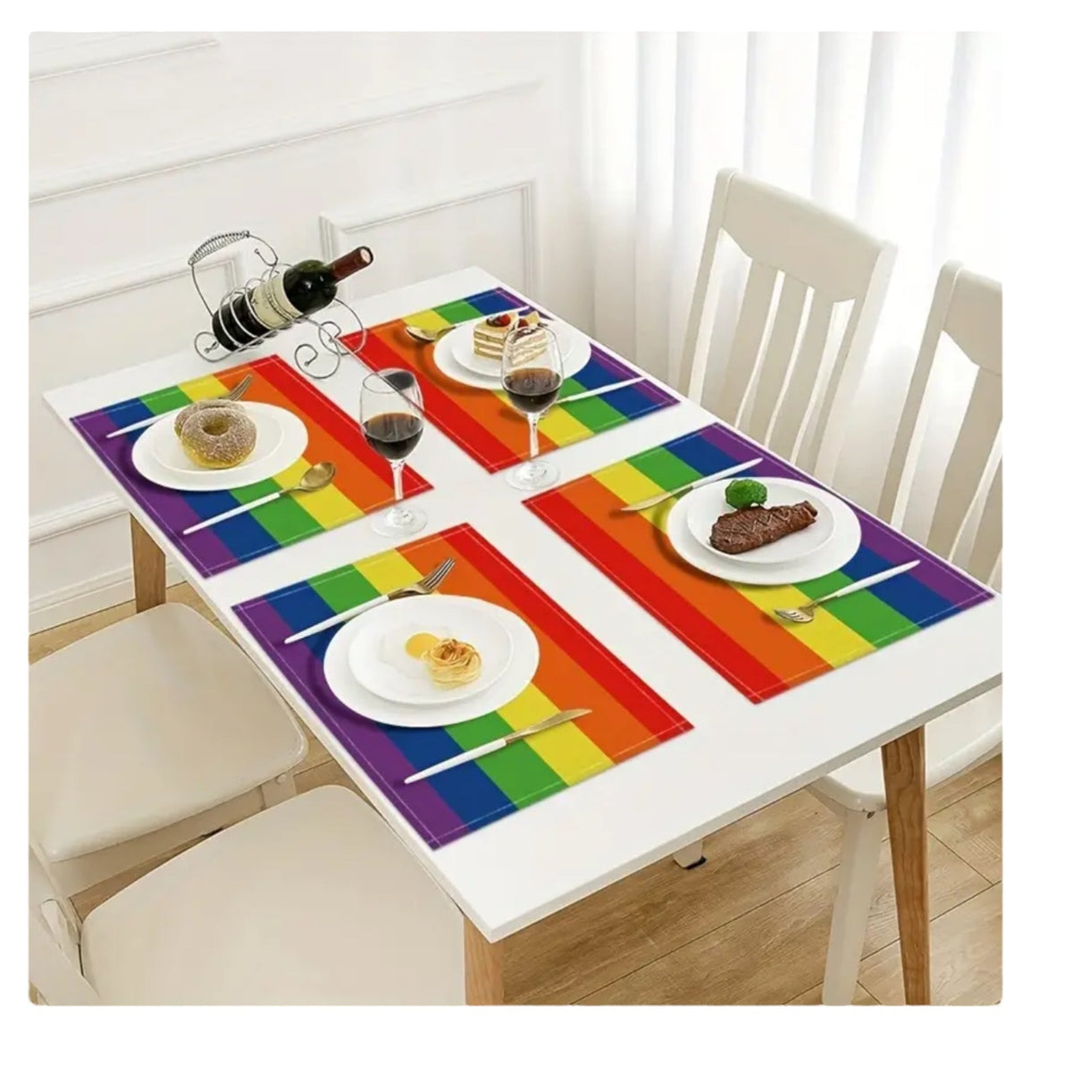 Rainbow Pride Party Plate - 32x42cm