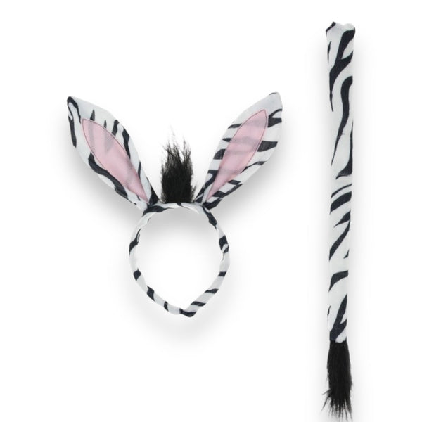 Zebra Roleplay Pannband Set - 2 Delar