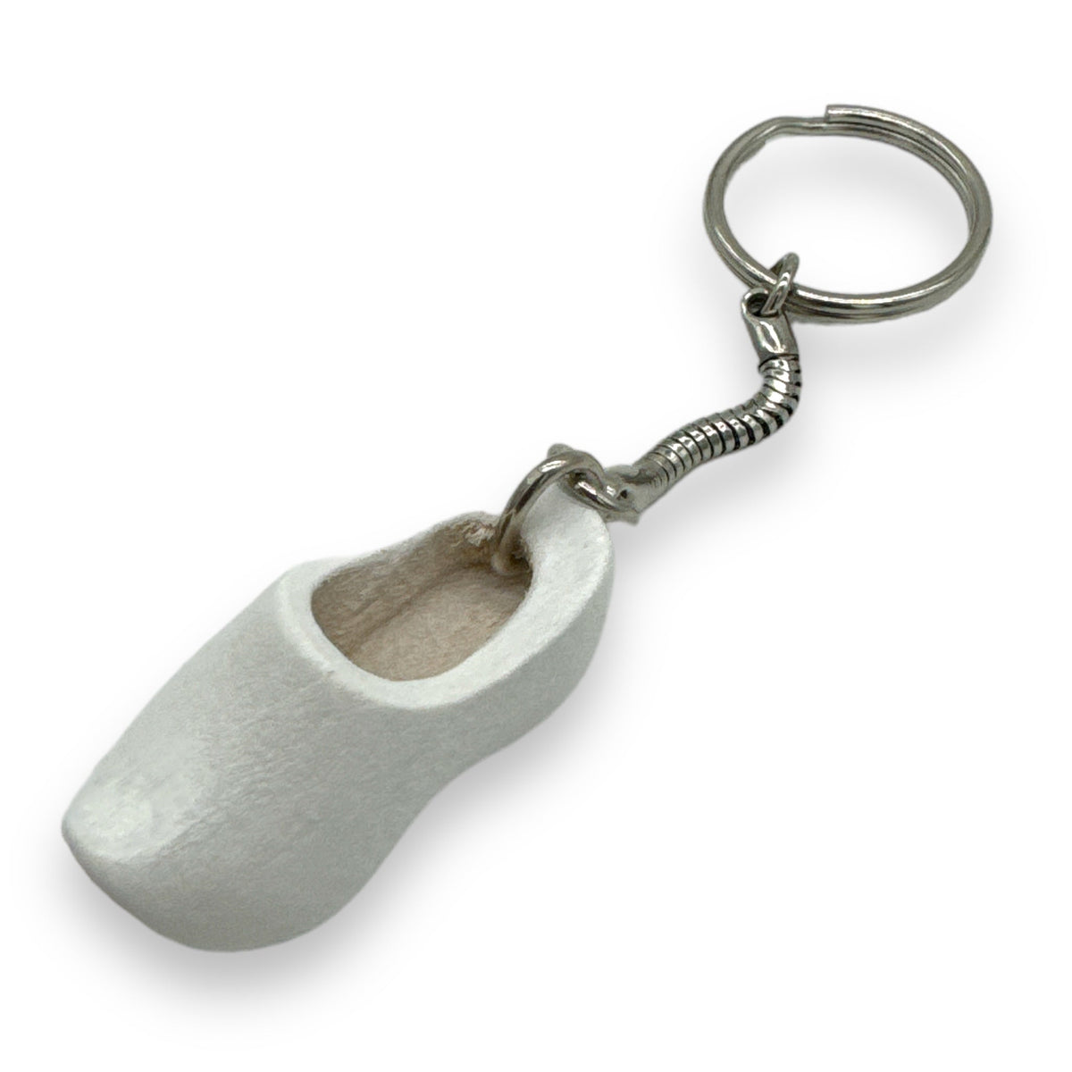 Holland Klomp Keychain - White