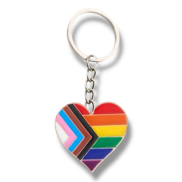 Nyckelring Hjärta LGBTQ+