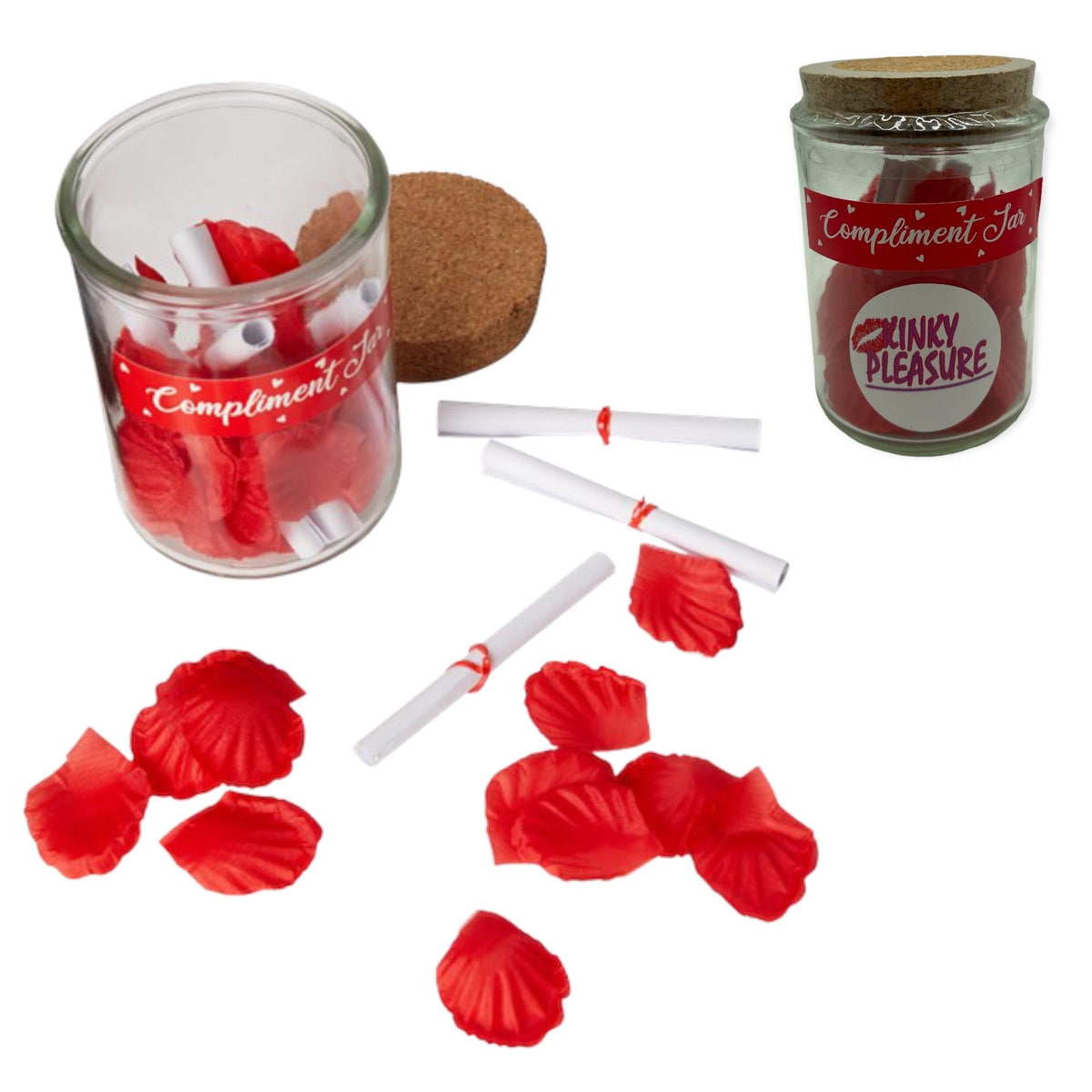 Compliments Jar With 7 Written Compliments