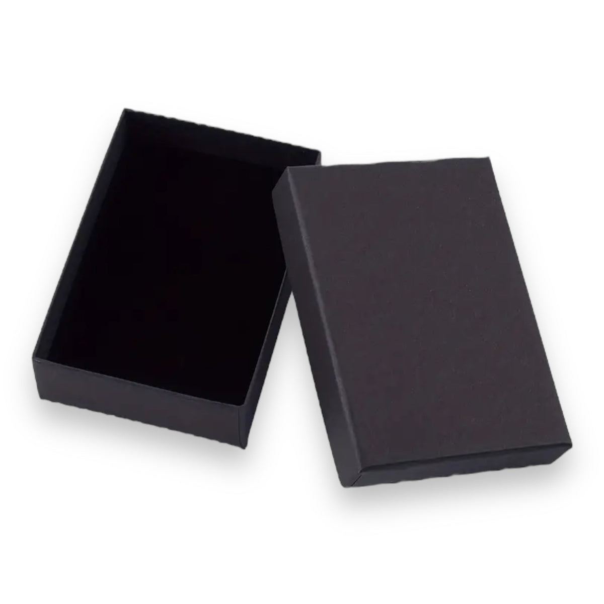 Elegant Black Jewellery Box - 9 x 6.5 x 2.8 cm - photo 2
