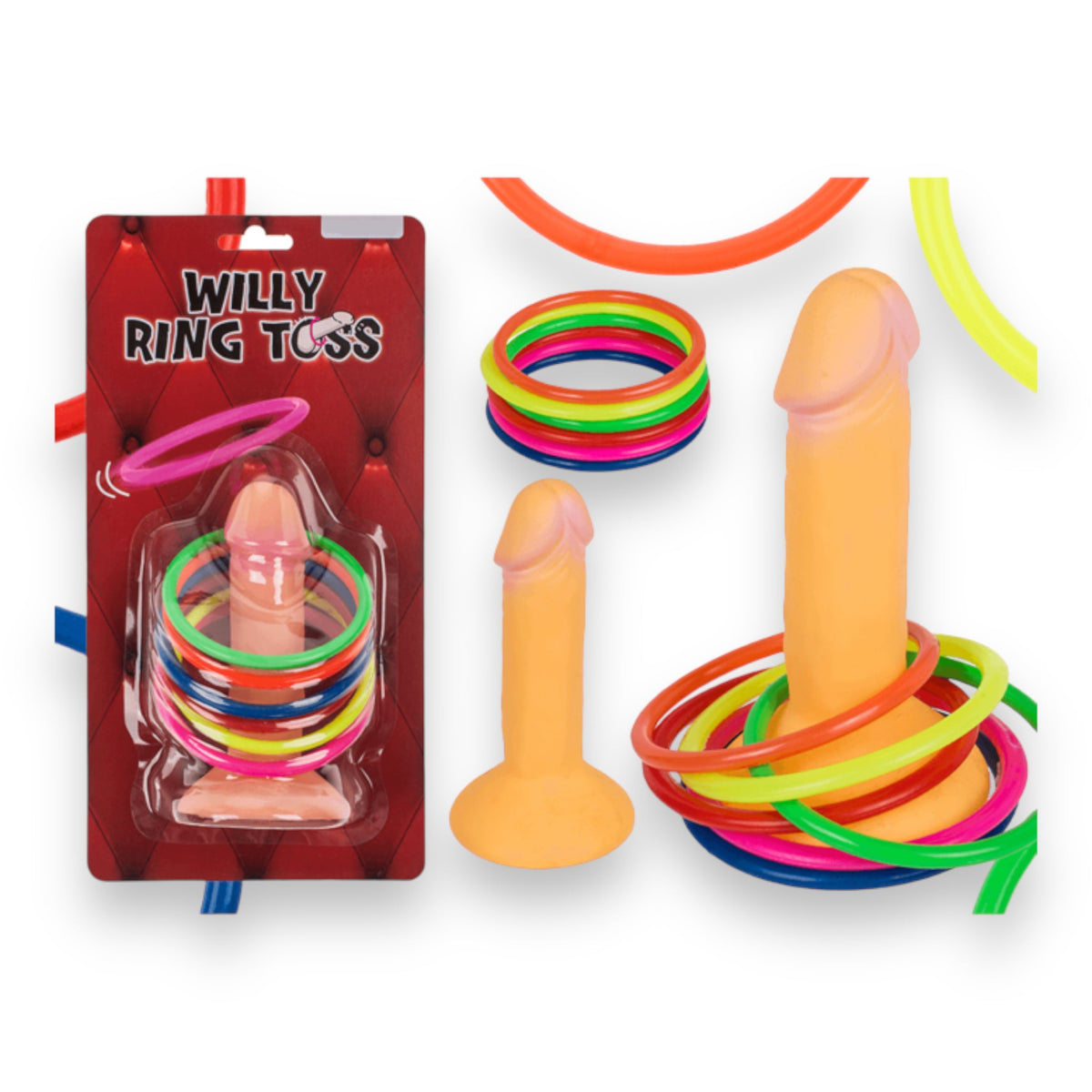 Penis Ring Toss Game with 6 Rings