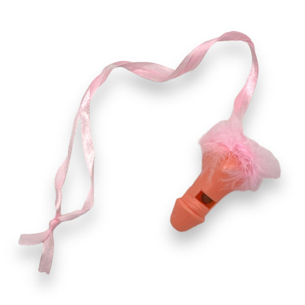 Silbato de fiesta con forma de pene
