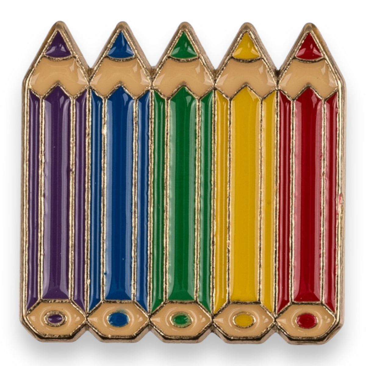 Pencils Enamel Pin