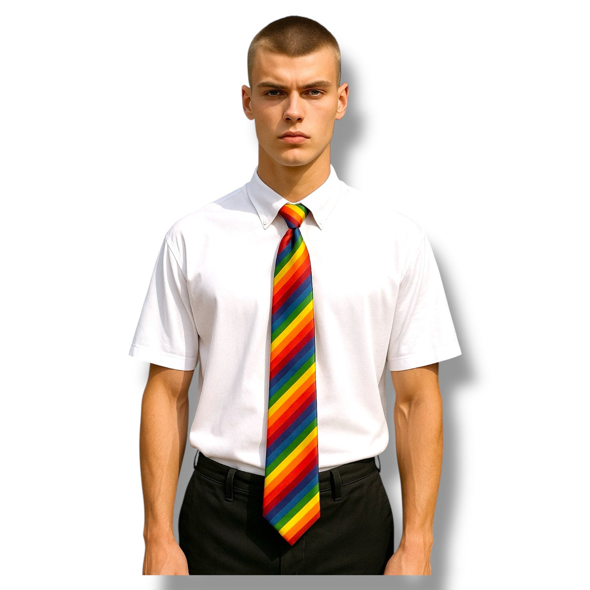 Pride Rainbow Necktie