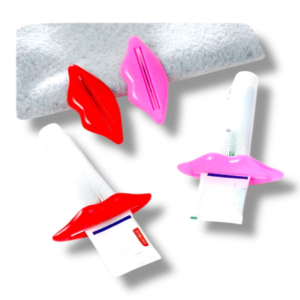 Toothpaste Tube Squeezer, Red or Pink