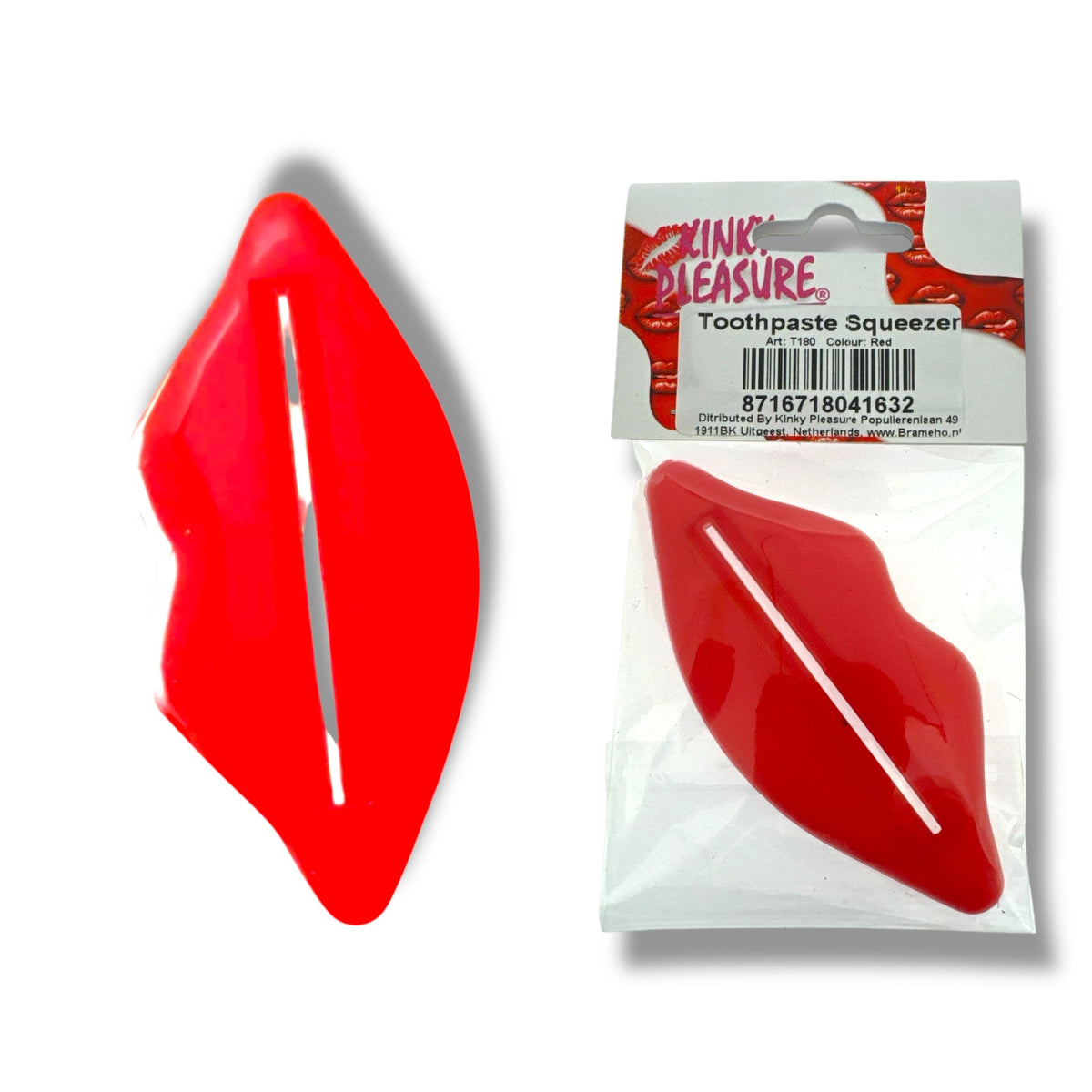 Toothpaste Tube Squeezer, Red or Pink - photo 3