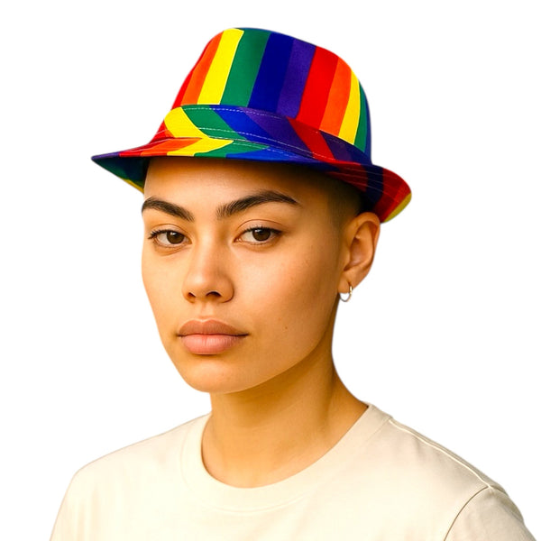 Pride Regenbogen-Hut Modell 01