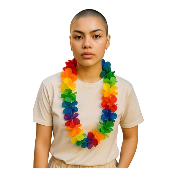 Pride Regenbogen Blumenkranz Modell 01