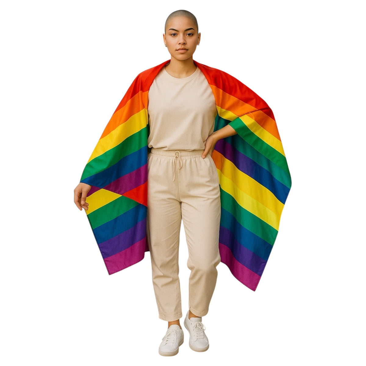 Rainbow Pride Flag Cape 90 x 150 cm