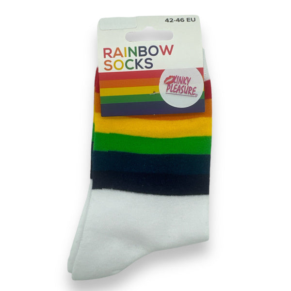 Calcetines arcoíris Pride, unisex, tallas 36-42 o 42-46