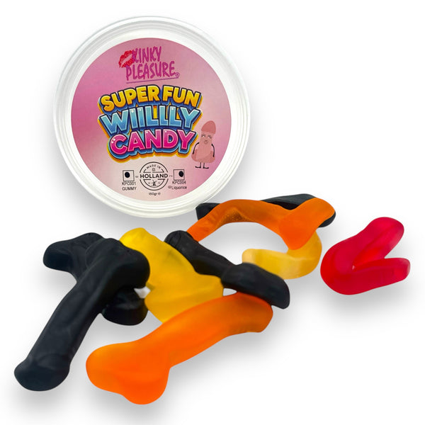 Mistura de Gomas e Alcaçuz Willy - 150 g ou 1 kg