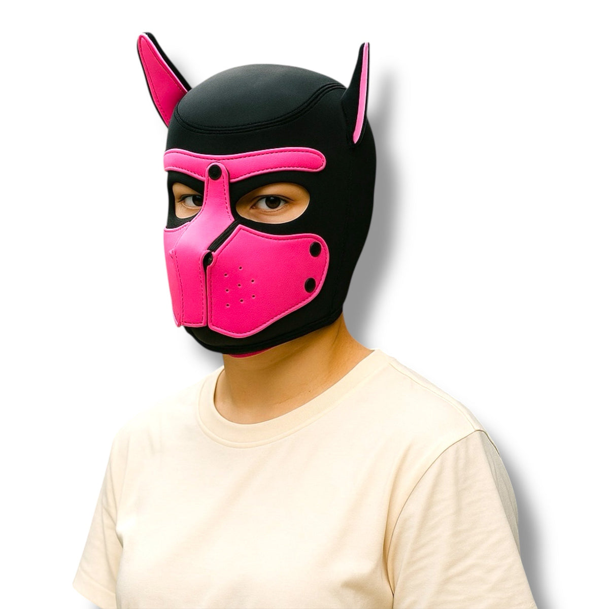 BDSM Dog Mask in Pink