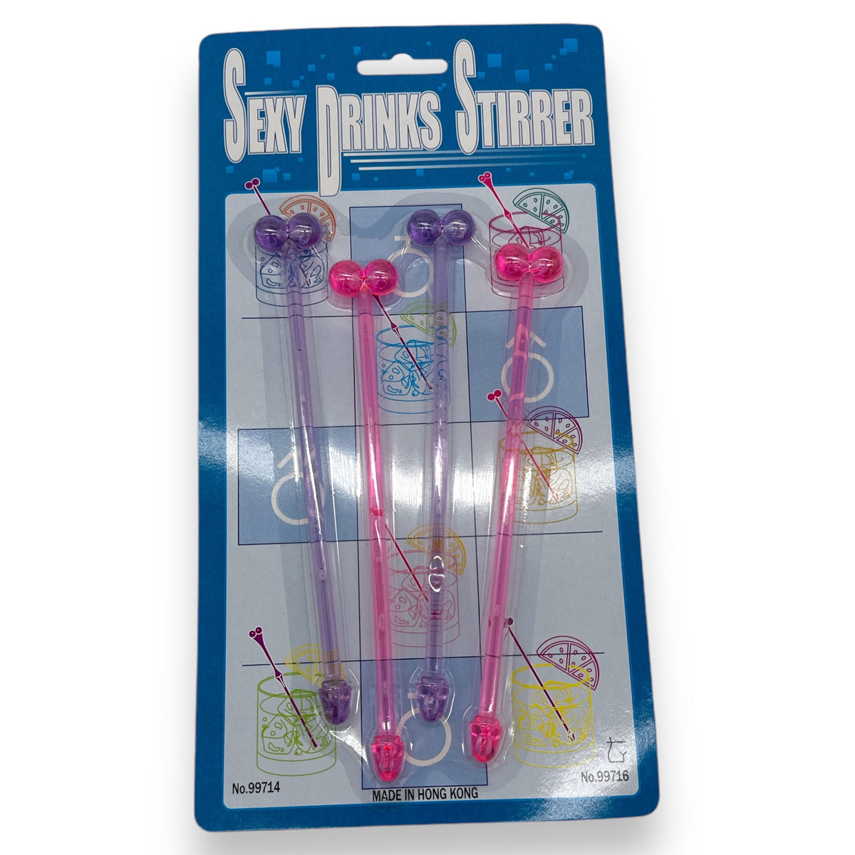 Sexy Boobie Drink Stirrers - Novelty Party Set