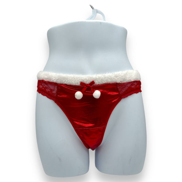 Slip navideño - Rojo, tallas S a L
