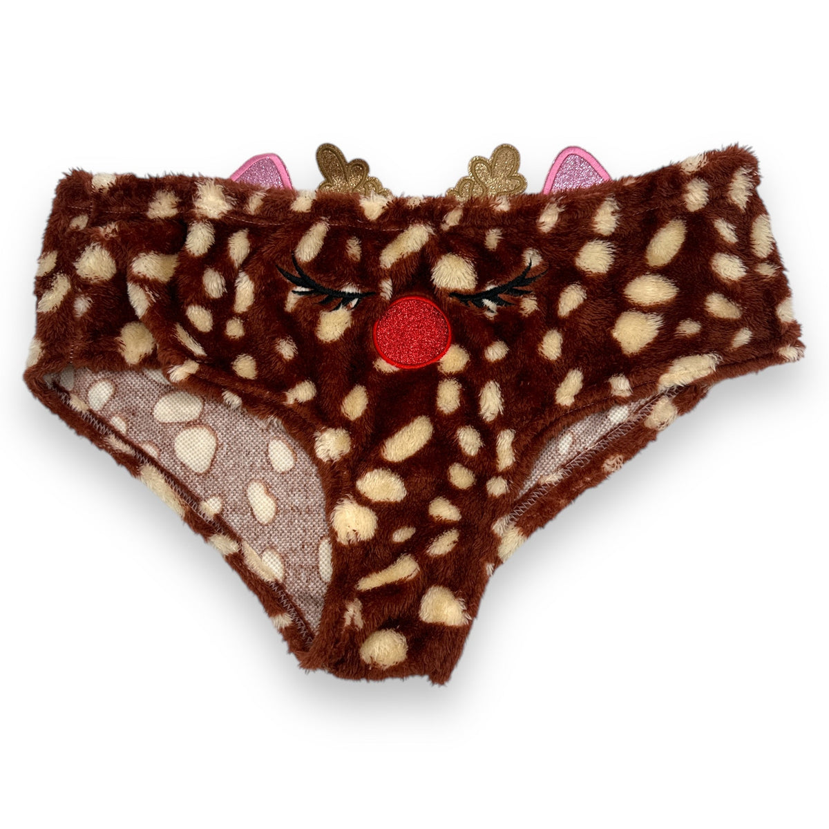 Christmas Slip - Brown Reindeer, Sizes S and XL - photo 2
