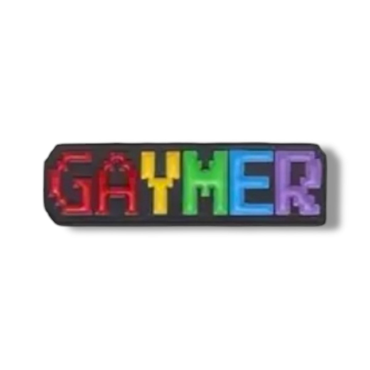 Gaymer Slim Enamel Pin Badge, 0.9 x 3 cm