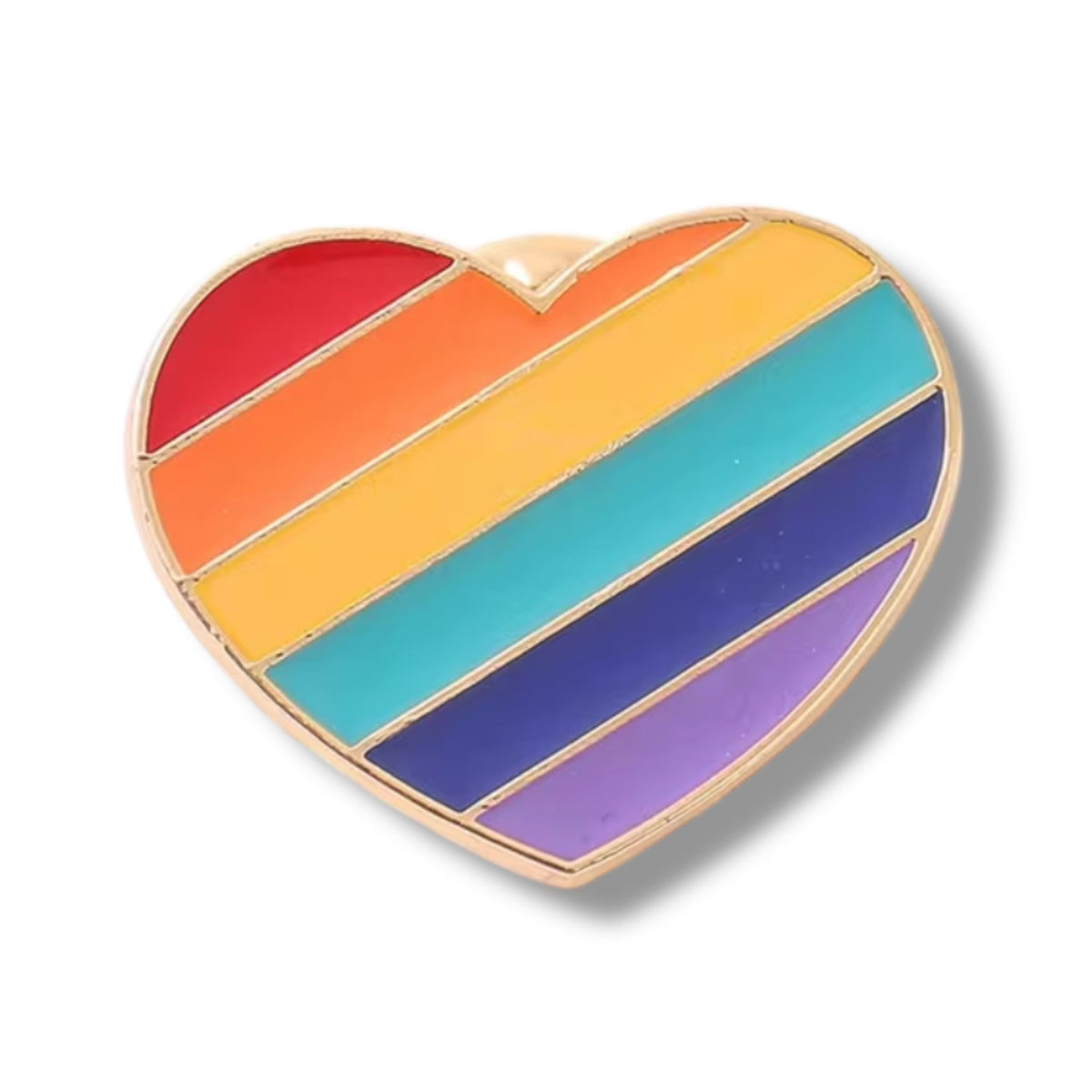 Heart Pin Badge, Model 02