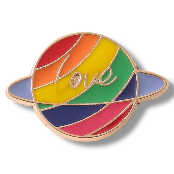 Pin's planète Jupiter en émail