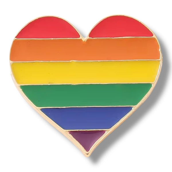 Pin's cœur doré, Modèle 01