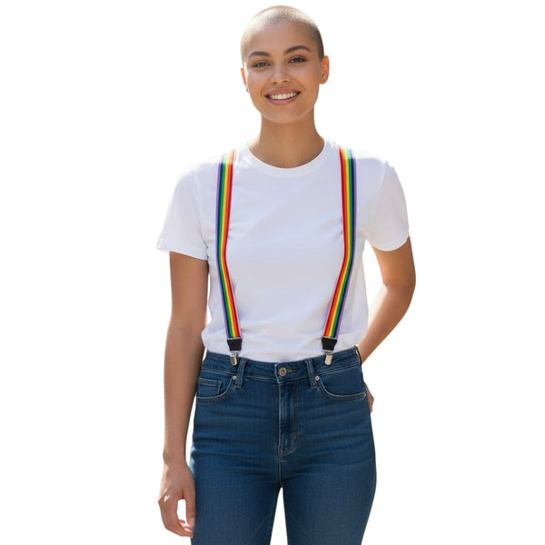 Pride Regenbogen Hosenträger