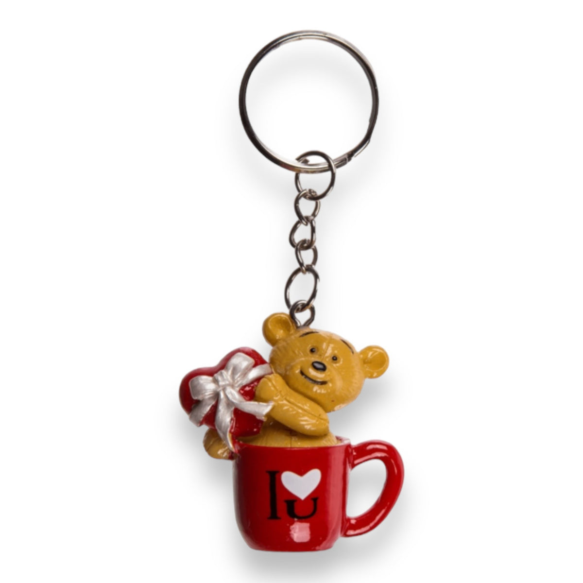 Teddy Bear I Love You Keychain - Present